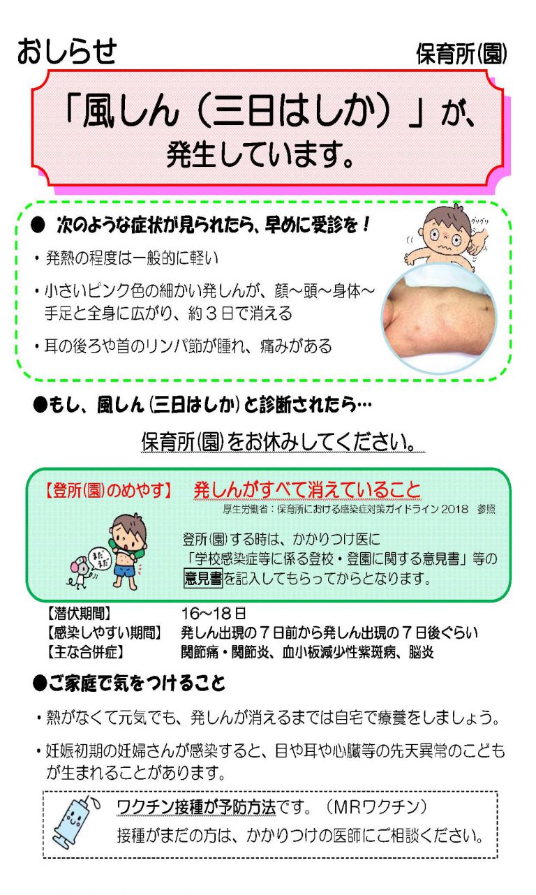 感染症お知らせ資料集 学校感染症等に係る意見書 を掲載しています よどきかく