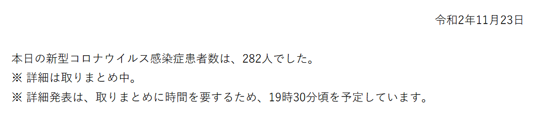 【コロナ】11/21感染者、大阪415人、東京539人、兵庫153人（いずれも過去最悪）